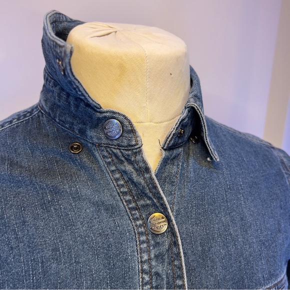 Vintage Harley Davidson button down shirt - Picture 8 of 8